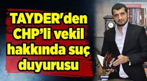 tayder chp suc duyurusu